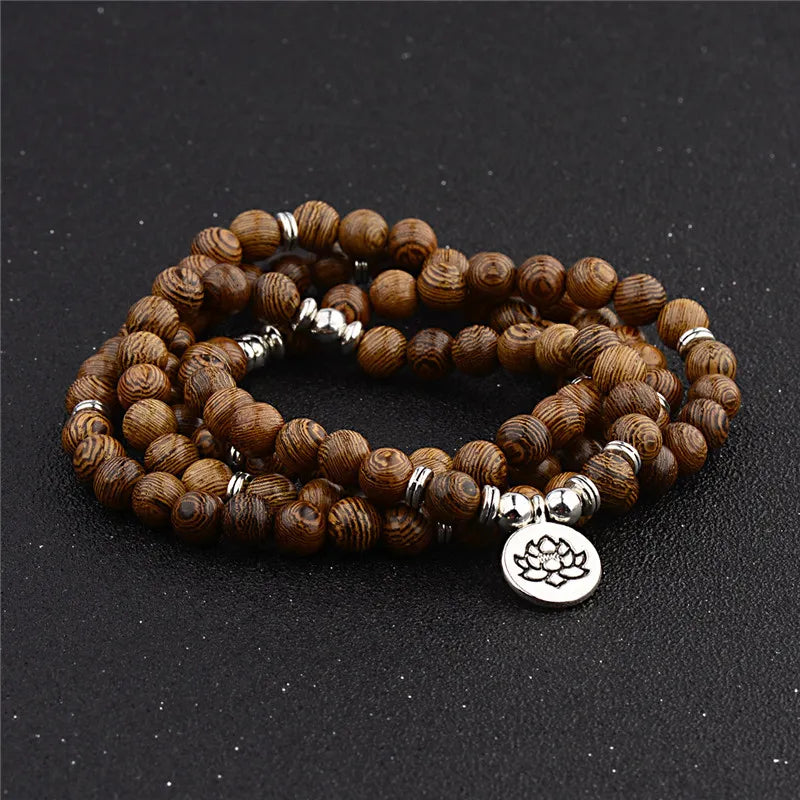 108 Mala Beads Bracelet - Mens Bracelet