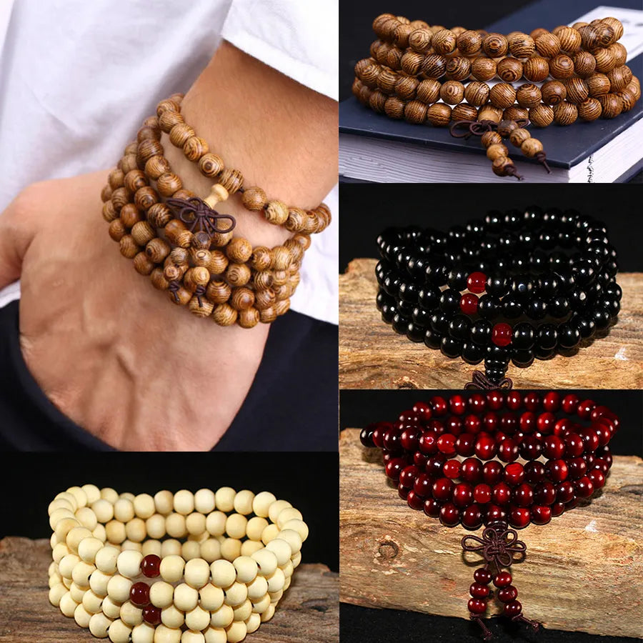 108 Mala Beads Bracelet - Mens Bracelet