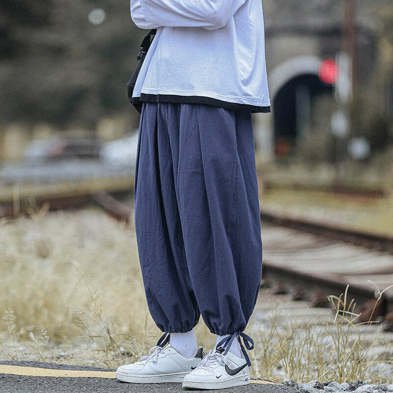 Harem Loose Streetwear- Mens Pants