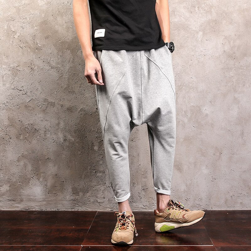 Low Crotch Jogger Style Pants