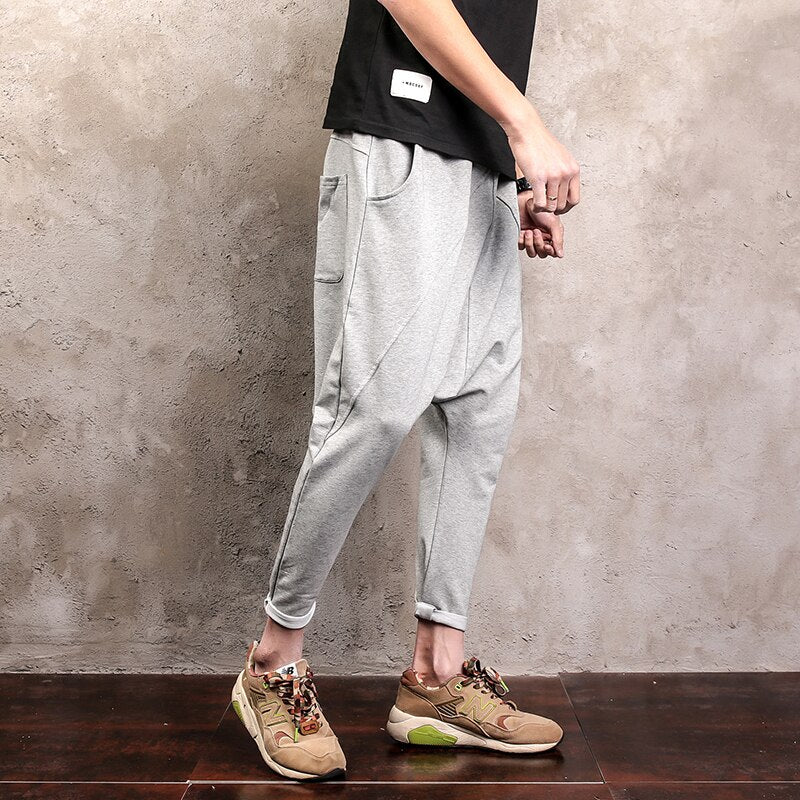 Low Crotch Jogger Style Pants