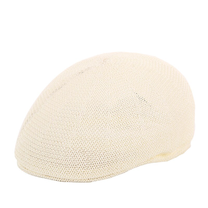 Mesh Straw Beret Hat