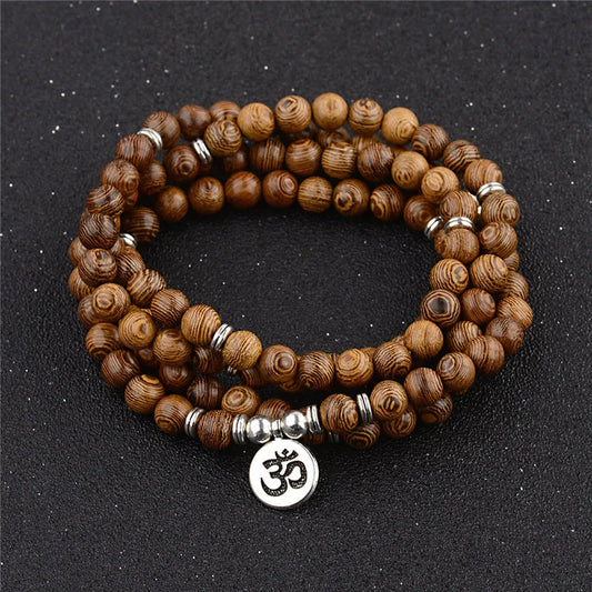 108 Mala Beads Bracelet - Mens Bracelet