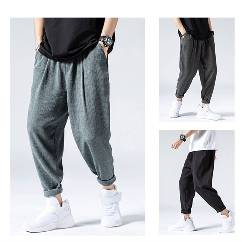 Jogger style pull-on pants