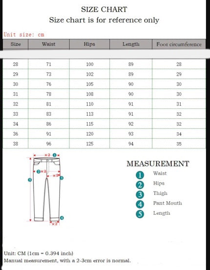 White Ripped Baggy Stretch Denim Jeans - Mens Pants