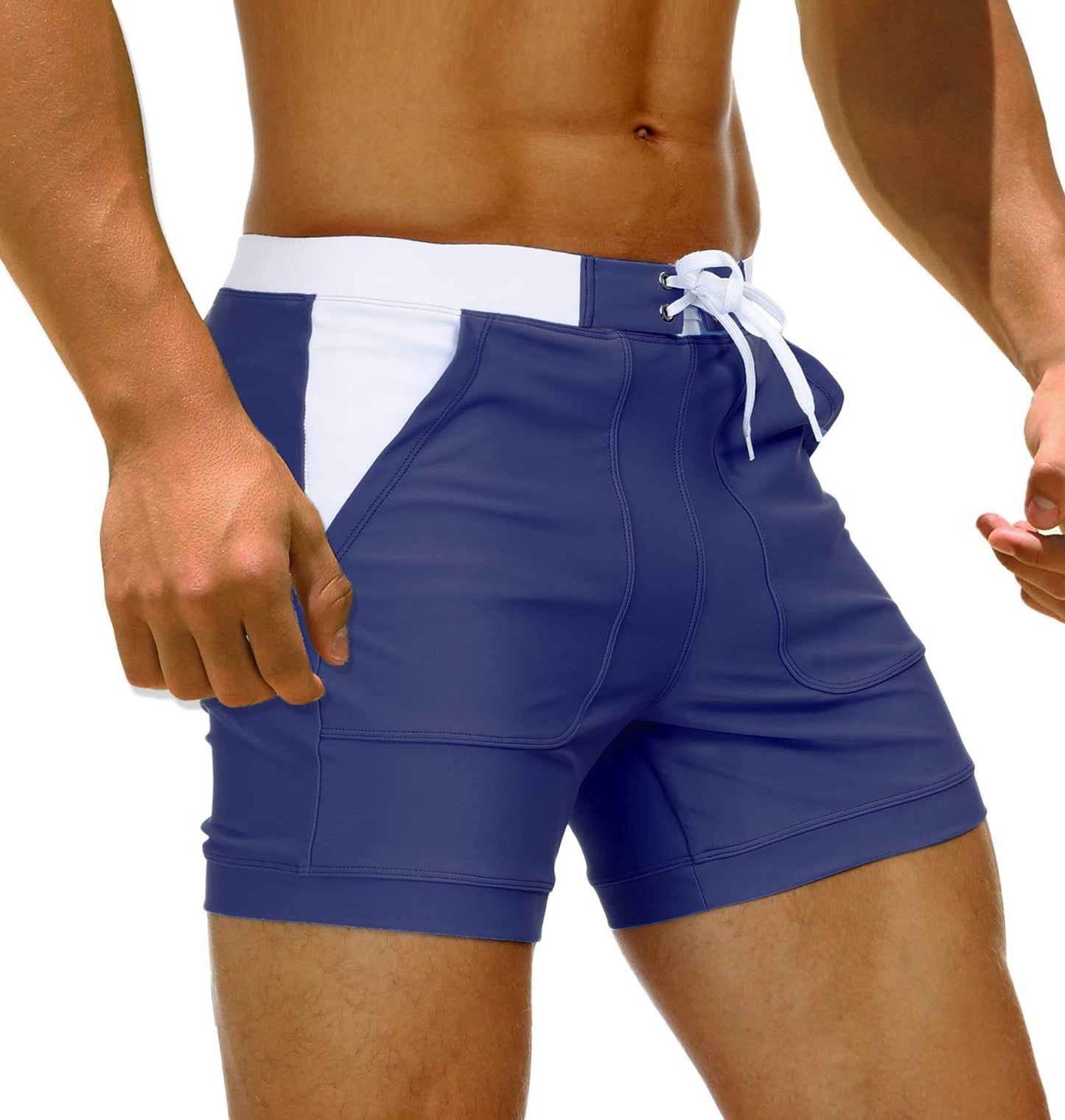 Board shorts with front pockets - Swimwear