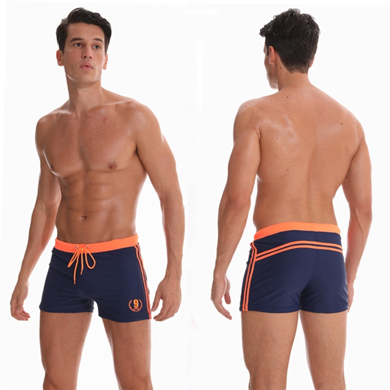 Swim Shorts With Contrast Detail