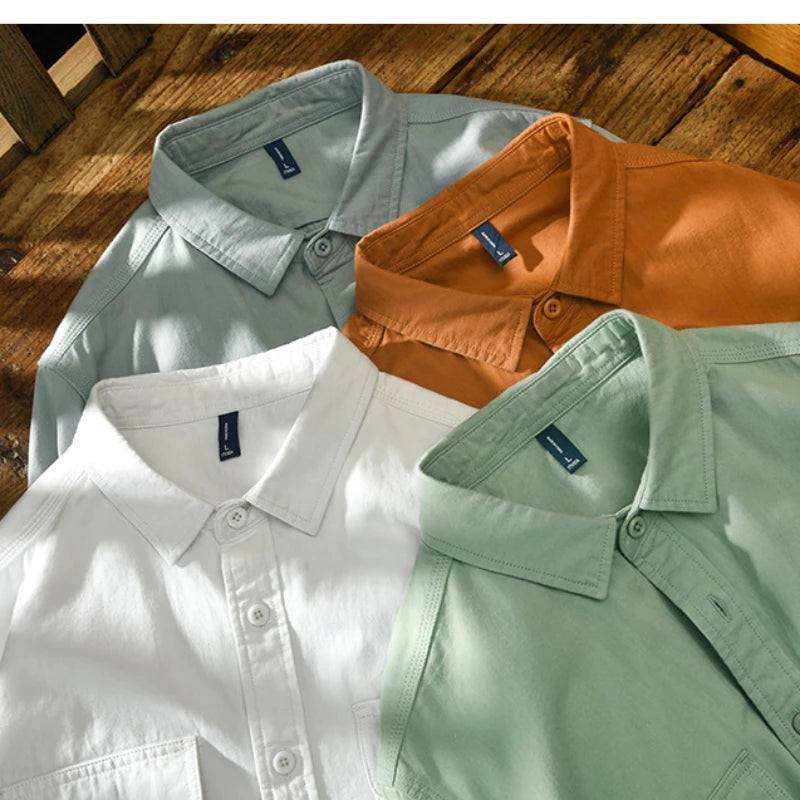 collection of overshirts