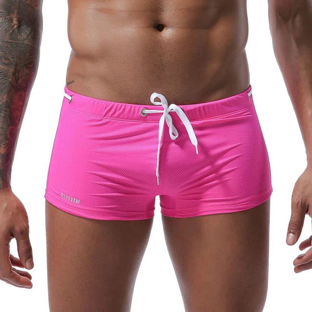 Mens brief boxer swim shorts