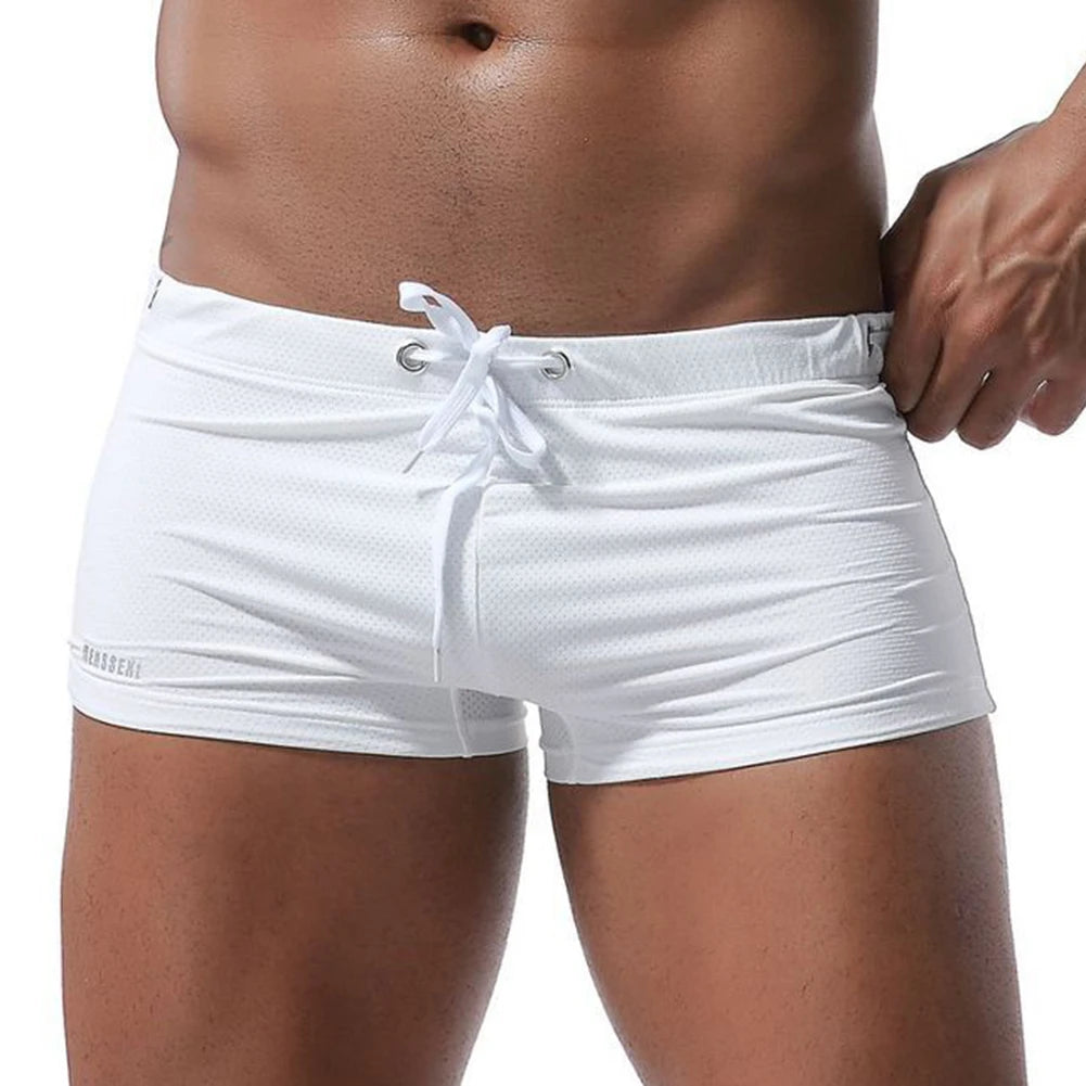 Mens brief boxer swim shorts