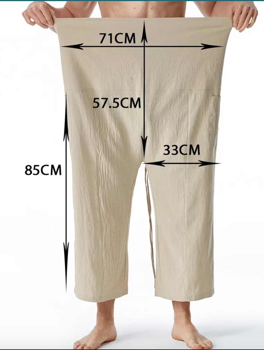 Fisherman Style Wrap Pants