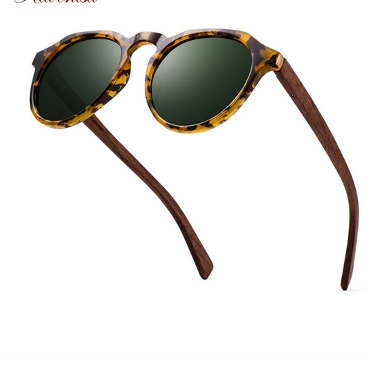 Wood Sunglasses with Polarized lenses