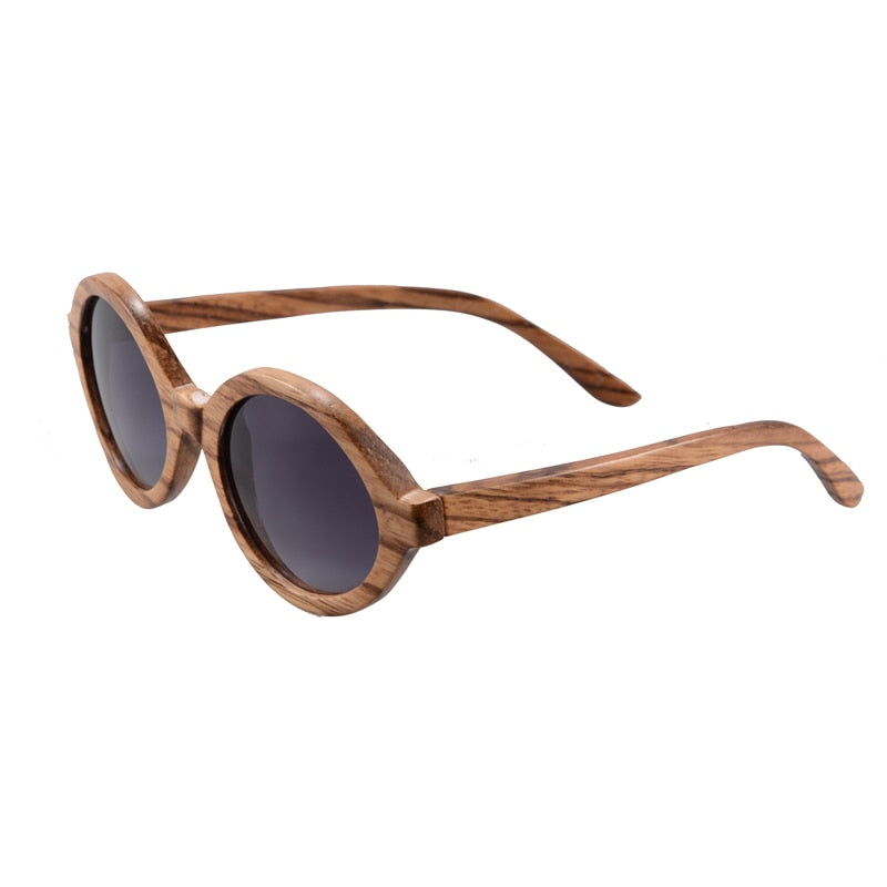 Natural Bamboo Wooden Mens Sunglasses (M)