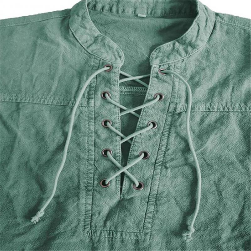 Long Sleeve Lace Up Top