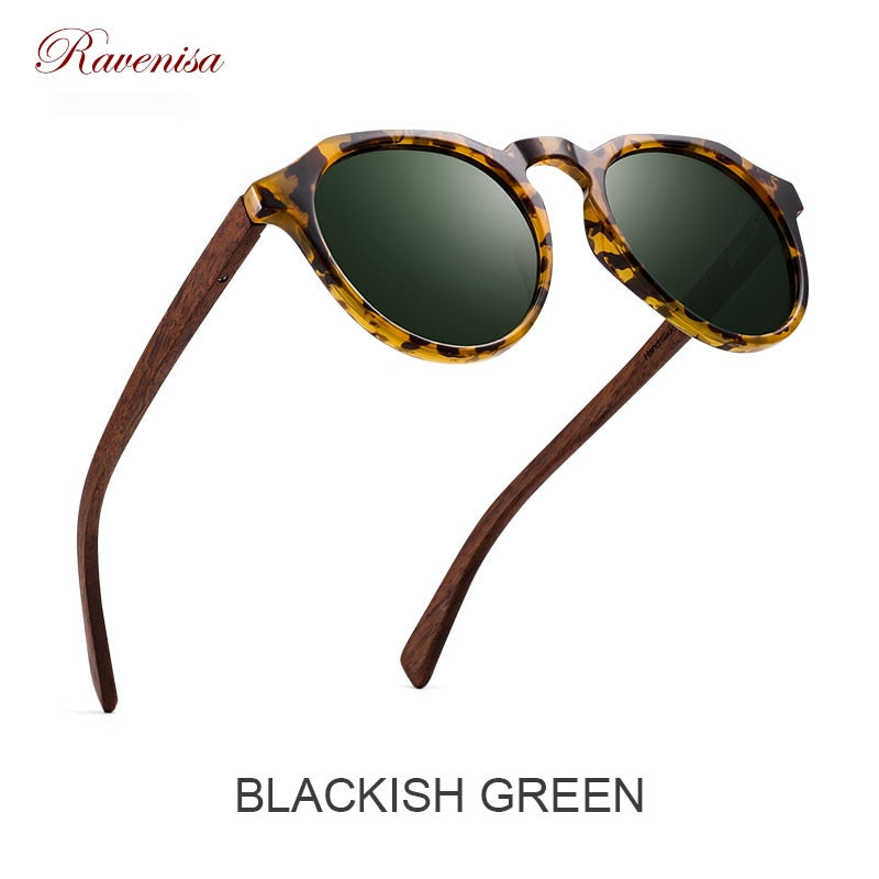 Wood Sunglasses with Polarized lenses