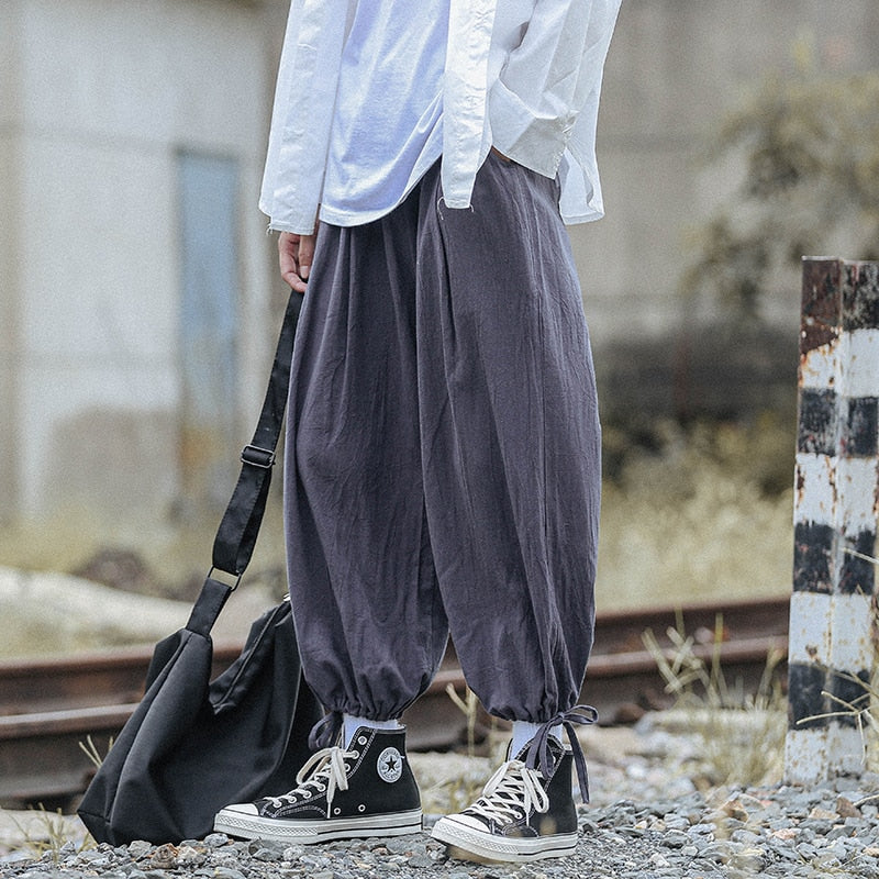 Harem Loose Streetwear- Mens Pants