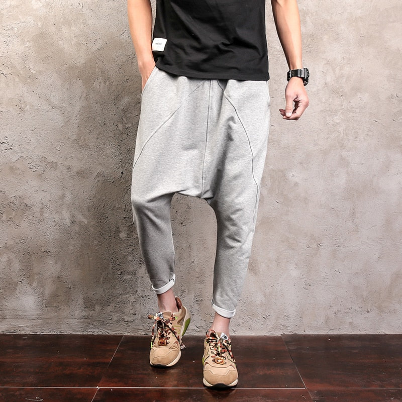 Low Crotch Jogger Style Pants