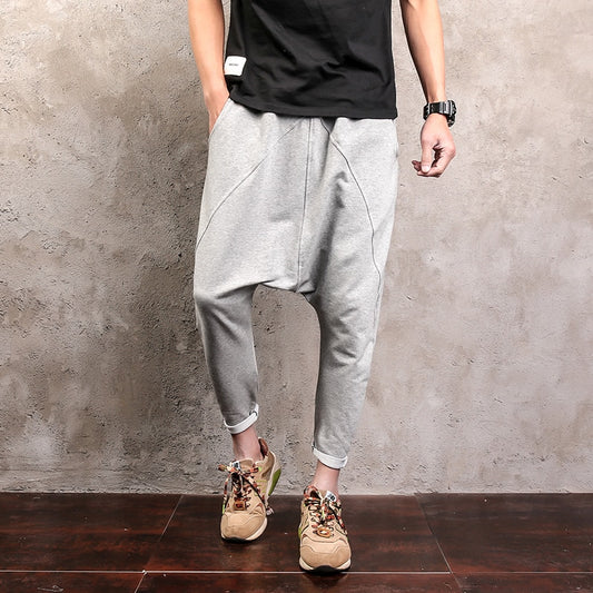 Low Crotch Jogger Style Pants