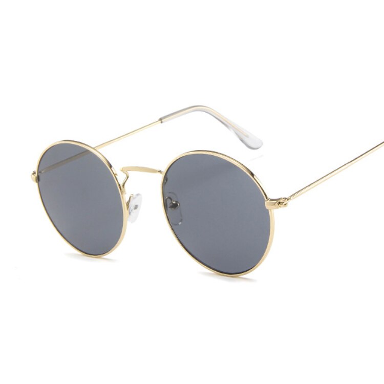 Prince Retro Metal Round Mens Sunglasses   (M)