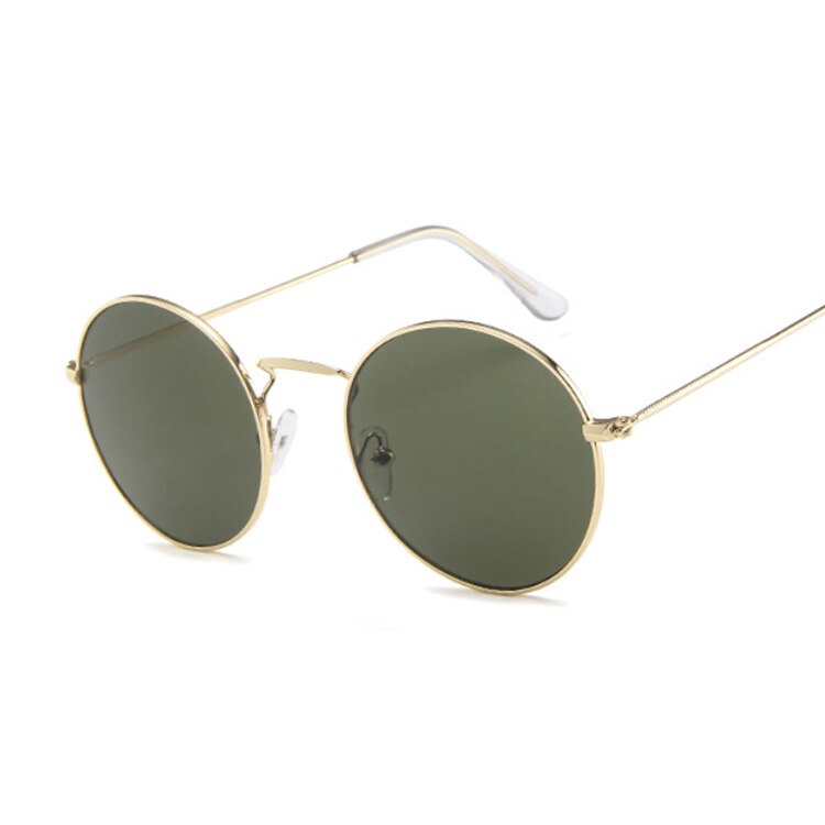 Prince Retro Metal Round Mens Sunglasses   (M)