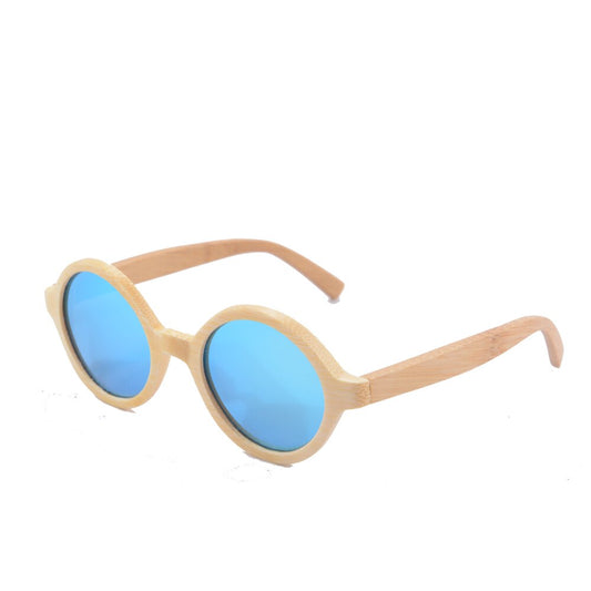 Natural Bamboo Wooden Mens Sunglasses (M)