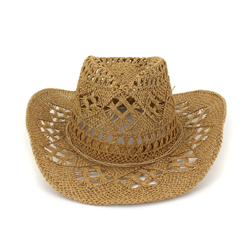 Cowboy Straw Beach Hat