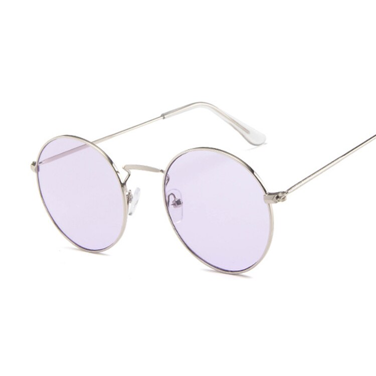 Prince Retro Metal Round Mens Sunglasses   (M)