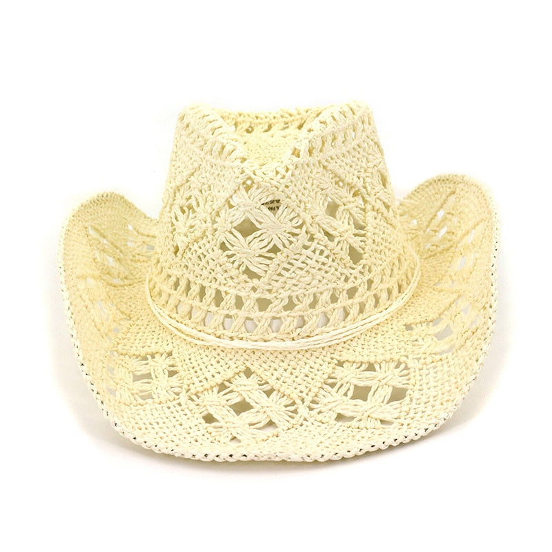 Cowboy Straw Beach Hat