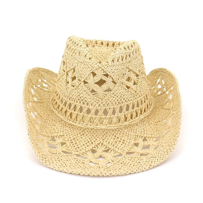 Cowboy Straw Beach Hat