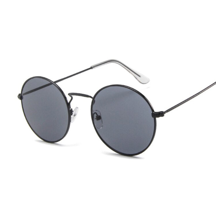 Prince Retro Metal Round Mens Sunglasses   (M)