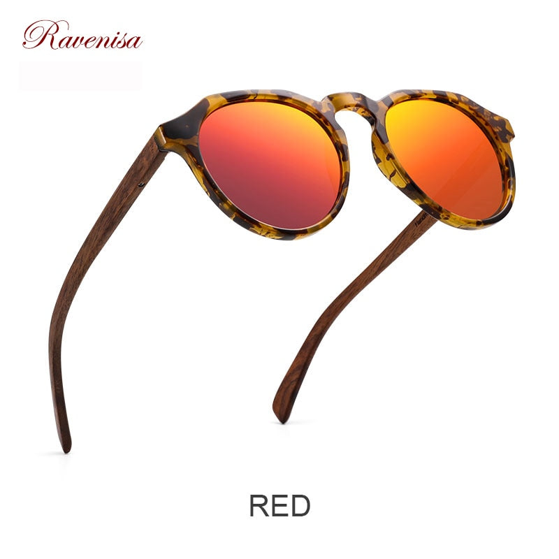 Wood Sunglasses with Polarized lenses