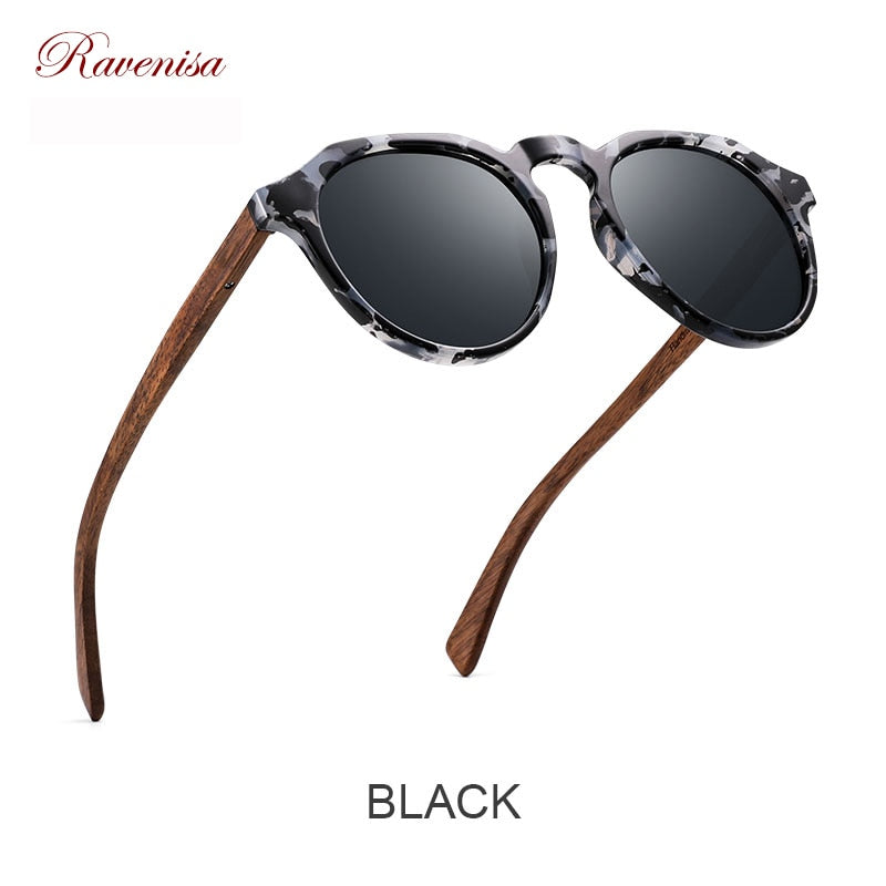 Wood Sunglasses with Polarized lenses