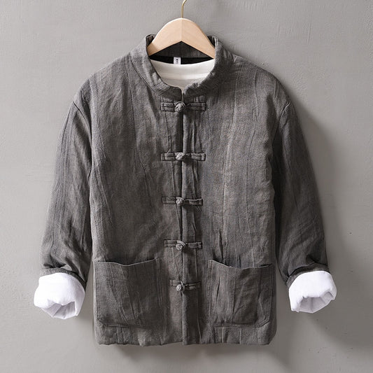 Warm Jacket Mandarin Collar - Mens Jackets