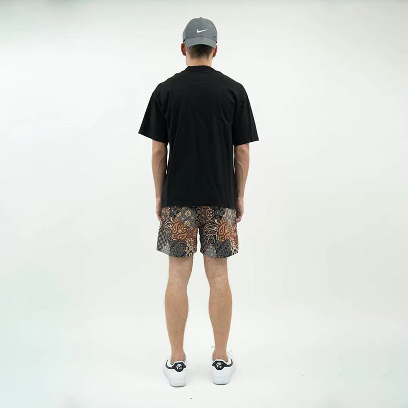 Boho Print Mens Shorts