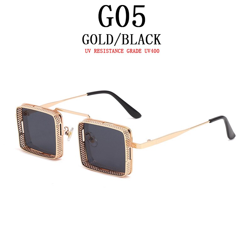 gold Mens sunglasses feature UV400 protection and gradient, MIRROR, anti-reflective, and photochromic lenses.