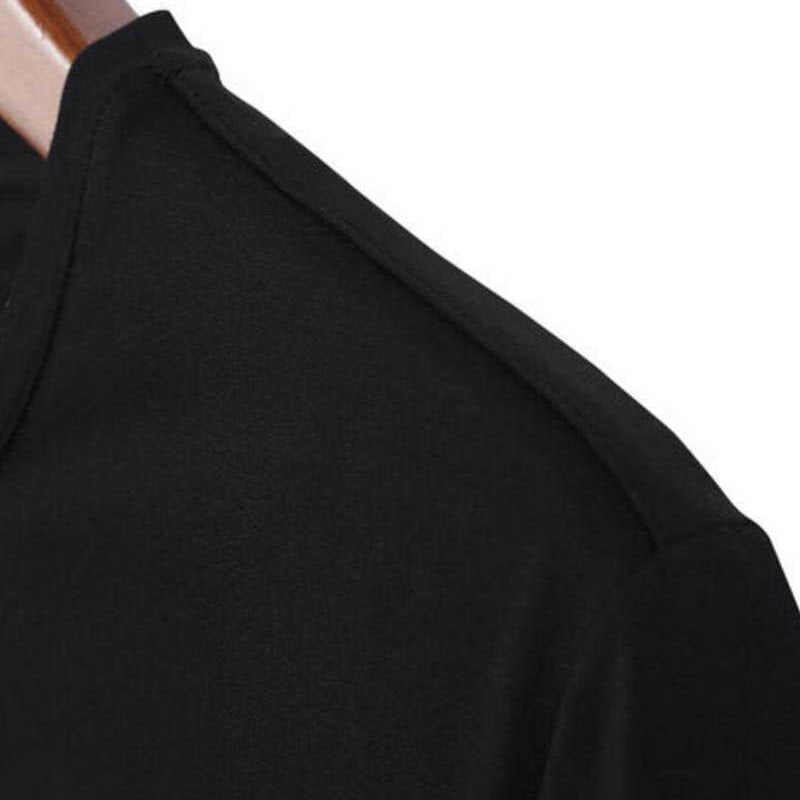 Black tshirt detail