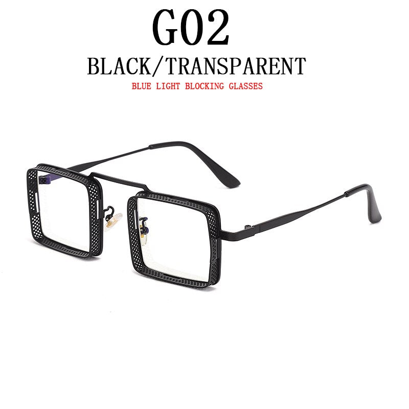 black frame Mens sunglasses feature UV400 protection and gradient, MIRROR, anti-reflective, and photochromic lenses.